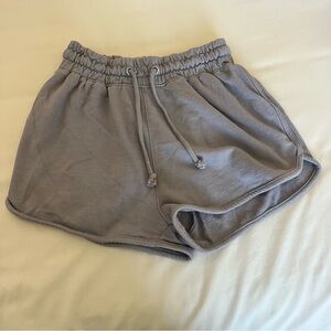 Women's Gray Casual Shorts